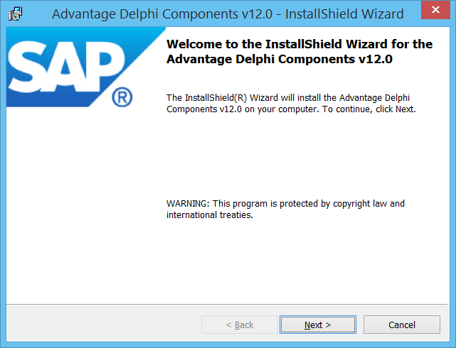 ADS12Delphi installer